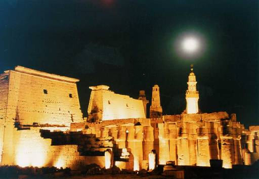 Luxor   Temple At Night
